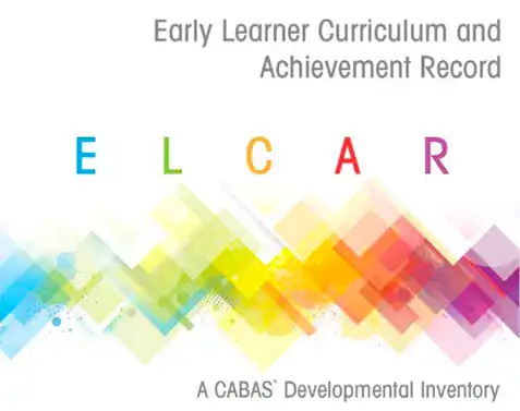 Early Learner Curriculum and Achievement Record for FASST CABAS.